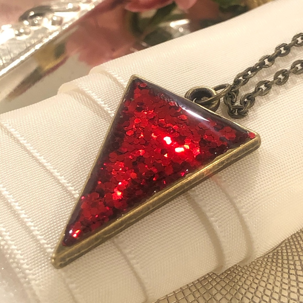 Ruby Red Pendant - Picture 4 of 4